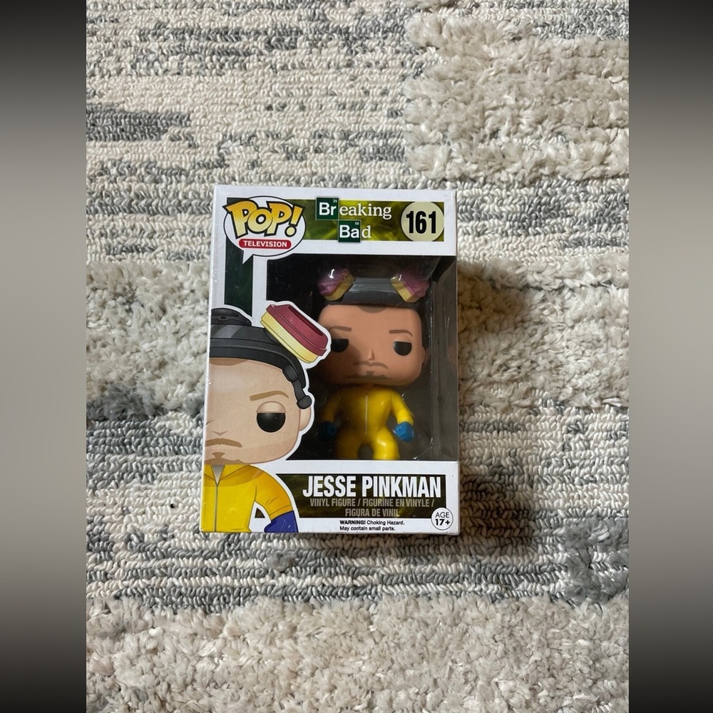 Brand New/Unopened Jesse Pinkman Funko Pop 161 - Hazmat suit